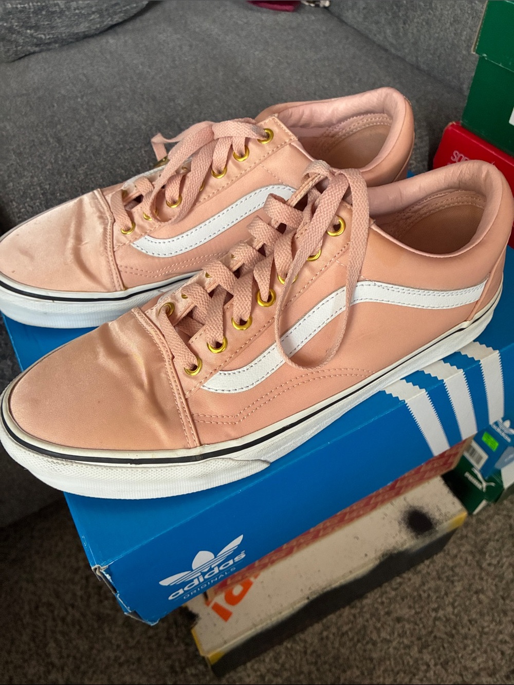 Vans men pink